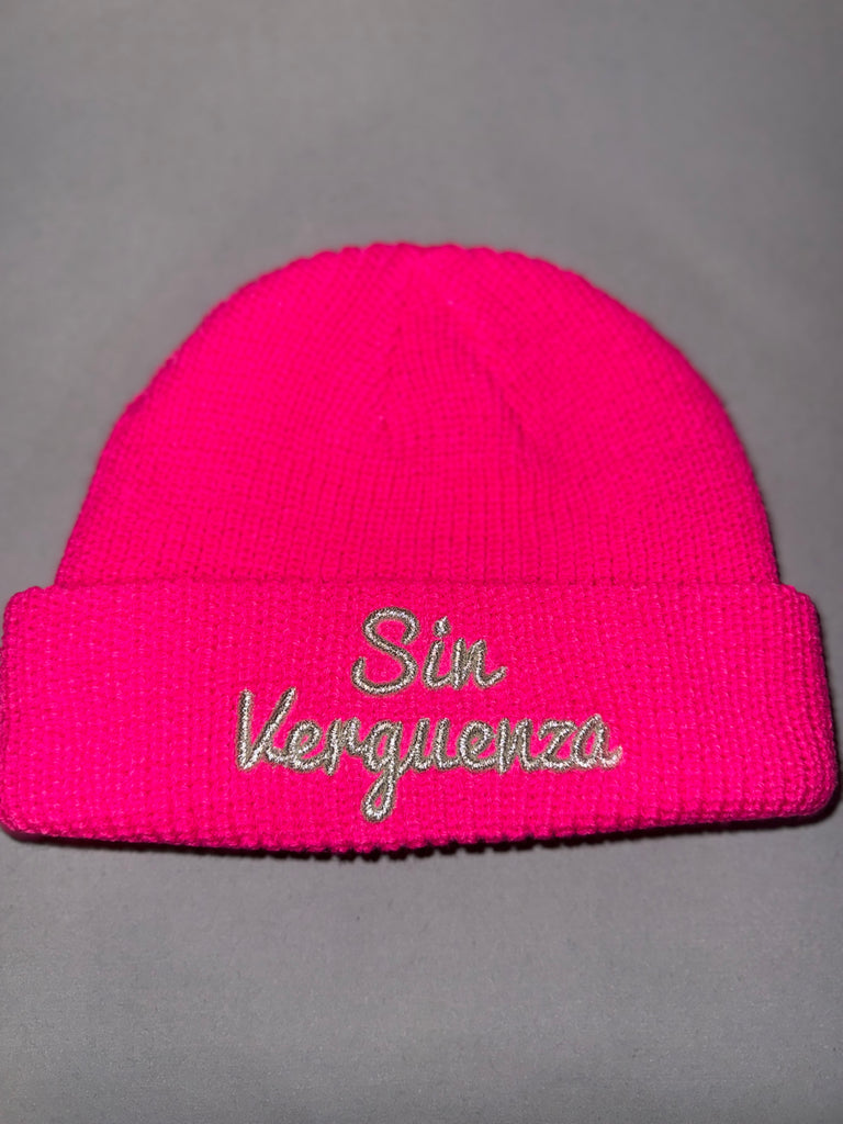 Sin Verguenza Pink Fisherman Skully